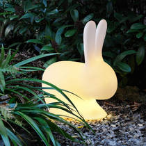 Italian Qeeboo rabbit RABBIT LAMP toy outdoor decoration furnishings atmosphere luminous chair night light
