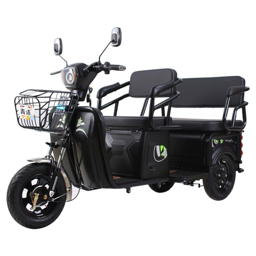 Электрический маленький трехколесный велосипед для взрослых для пожилых людей для отдыха