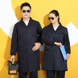 Длинная униформа медсестры для работы, лонгслив, цветной нагрудник, рабочая одежда, делается под заказ