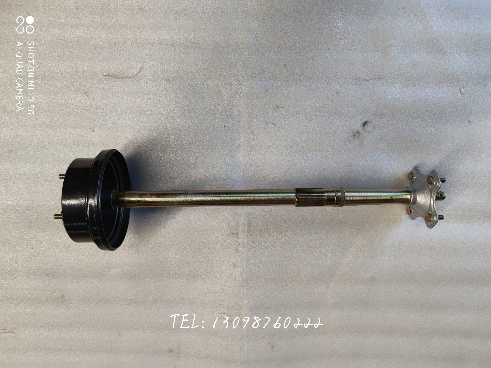 Construction of Longxin 250-F beach car accessories ATV250 brake ancient wheel hub flange rear axle LX250-F