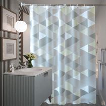 Bathroom water curtain Bathroom waterproof retractable shower room water curtain No hole invisible balcony water curtain