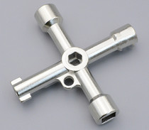 Inner triangle key Outer hexagon small electrician universal faucet Square water tank Heating EMU train electric cabinet