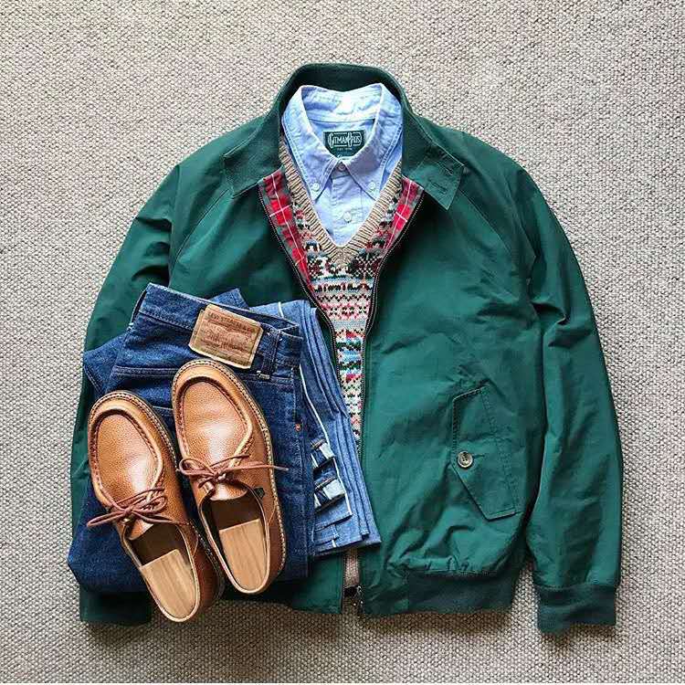 Clearance Sale: British-Made Classic Baracuta G9 Harrington Men's Jacket