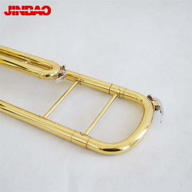 EX Jinbao Nhạc cụ C Changhao Sơn Vàng Đồng JBSL-910 Sanli Khóa kéo ống nhỏ Giai đoạn biểu diễn vàng - Nhạc cụ phương Tây trống da