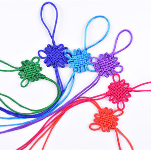 Chinese Knot Small Size 6 Knot Semi-Finished Products Handmade Pendant Accessories Home Auspicious Ornaments DIY Ornamen