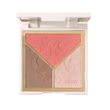 Румяна, палетка для конкурирования, хайлайтер, осветляющие блестки для ногтей, тени, «три в одном», подходит для начинающих