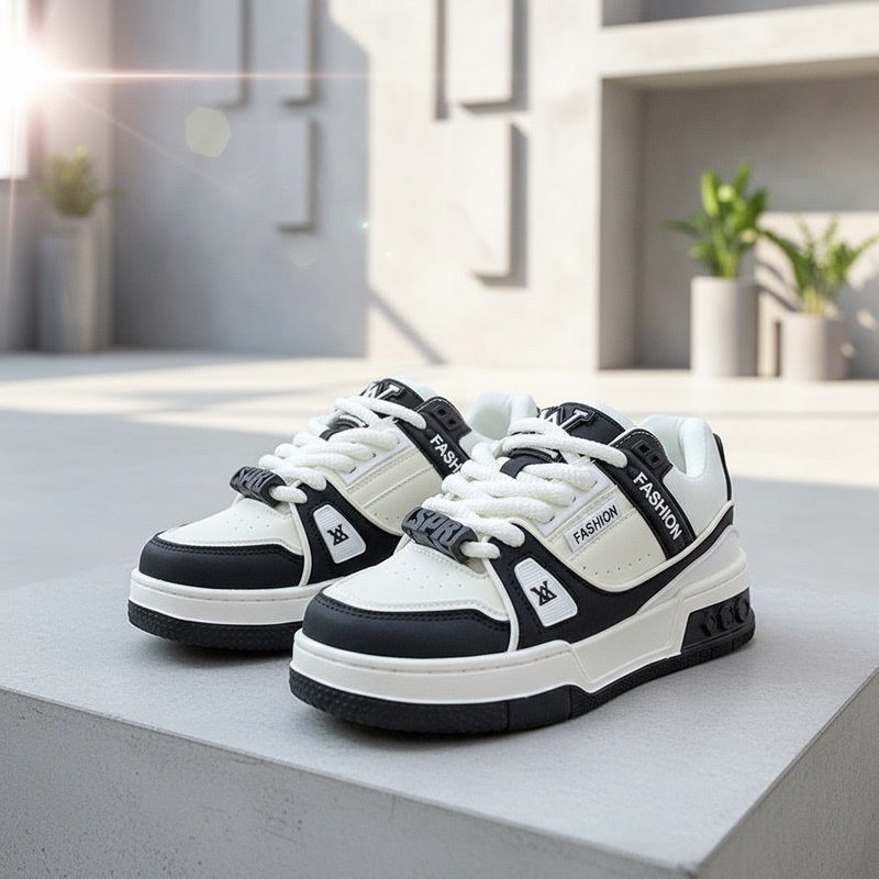 Lujia Trainer Spring and Summer Women's American-Style Casual Versatile Korean Version Putian Famous Brand High-Quality Replica Lightweight Sports Sneakers