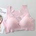 Breathable thể thao thanh niên lỏng lẻo womens mỏng thể thao bốn mùa không rõ ràng cậu bé trung học đồ lót chống sốc áo ngực ngực áo. 