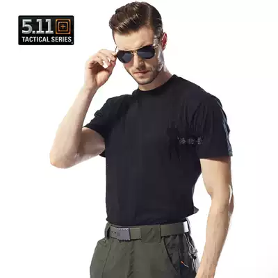 USA 5 11 training cotton men bottomed T-shirt round neck breathable comfortable not deformed 40016 three pieces