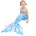 2020 new mermaid tail đồ bơi trẻ em cô gái váy công chúa quần áo phù hợp với cô gái nàng tiên cá bé. - Đồ bơi trẻ em