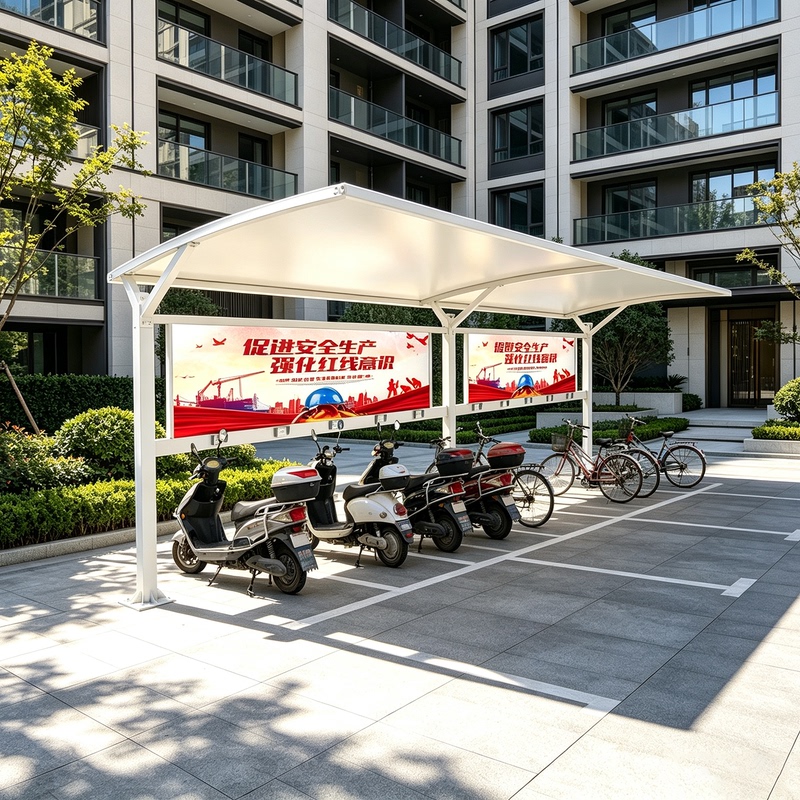 Bicycle Shed, Outdoor Electric Vehicle Awning, Rain Shelter, Electric Vehicle Charging Station, Membrane Structure, Community Parking Shed, Rain Canopy Bicycle Shed, Outdoor Electric Vehicle Awning, Rain Shelter, Electric Vehicle Charging Station, Membrane Structure, Community Parking Shed, Rain Canopy