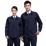 [春秋纯棉工作服套装男加厚耐磨电焊工汽修工装工厂车间厂服劳保服]