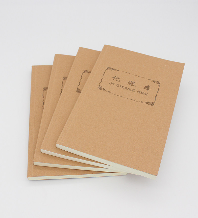 A5 thickness cash bookkeeping cash paste paper notebook can customize logo custom direct sales
