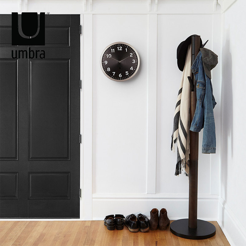 UMBRA new slap hanger bedroom simple solid wood coat hook multi-functional hanging bag rack floor coat rack
