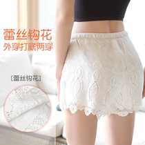 Xiangyuti lace base shorts Anti-light can be worn inside and outside safety pants Womens summer thin cotton safety pants