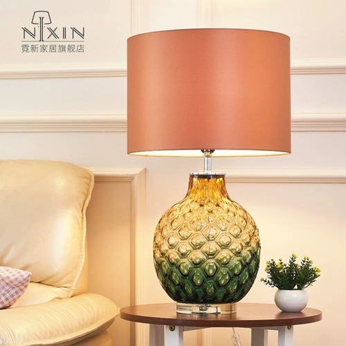 Современный модный креативный скандинавский кварц для гостиной, отельная настольная лампа, вилла, фонарь для кровати, европейский стиль, легкий роскошный стиль