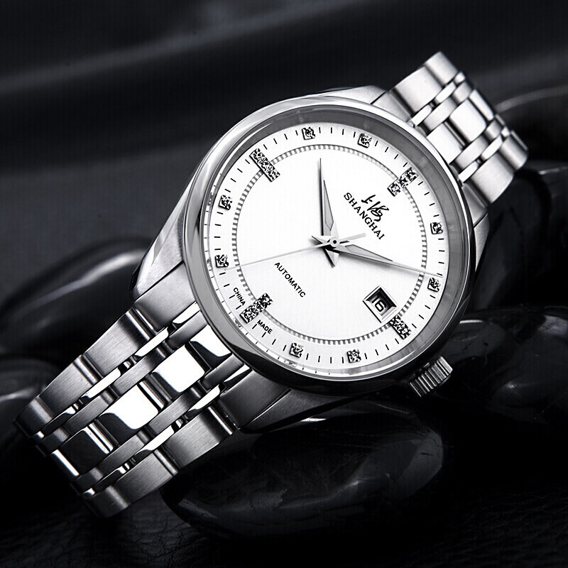 Shanghai Watch Mechanical Watch Mechanical Watch Automatic Night Dial Dial Fashion Trend Men and Women Watch 3007