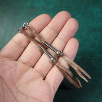 Tibetan-style small-size Tiantie armor corpse Buddha forest master Buddha bead counting side hanging pendant cultural play card counting pendant