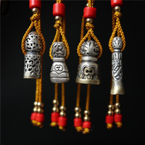 S925 sterling silver copper plating process snail seal Tibetan ethnic style Tibetan seal pendant retro craft counter