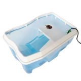 Коробка для танков с черепахой с виллой для домашних животных, танком с большой черепахой, поднимая специальную коробку для рыбного танка озеленение черепаха