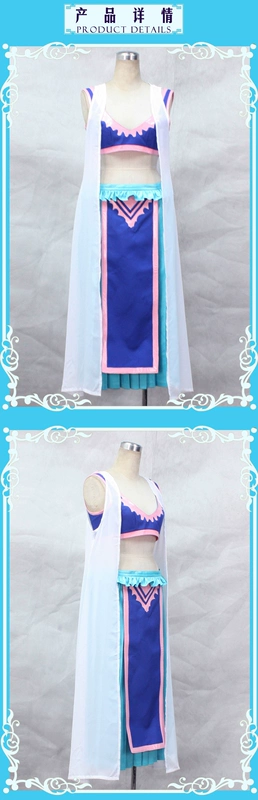 Tùy Chỉnh 
            Một Mảnh Vivi Alabasta Vương Quốc Công Chúa Trang Phục Hoạt Hình Cosplay Nữ Tùy Chỉnh/Bộ Tóc Giả Mua Riêng