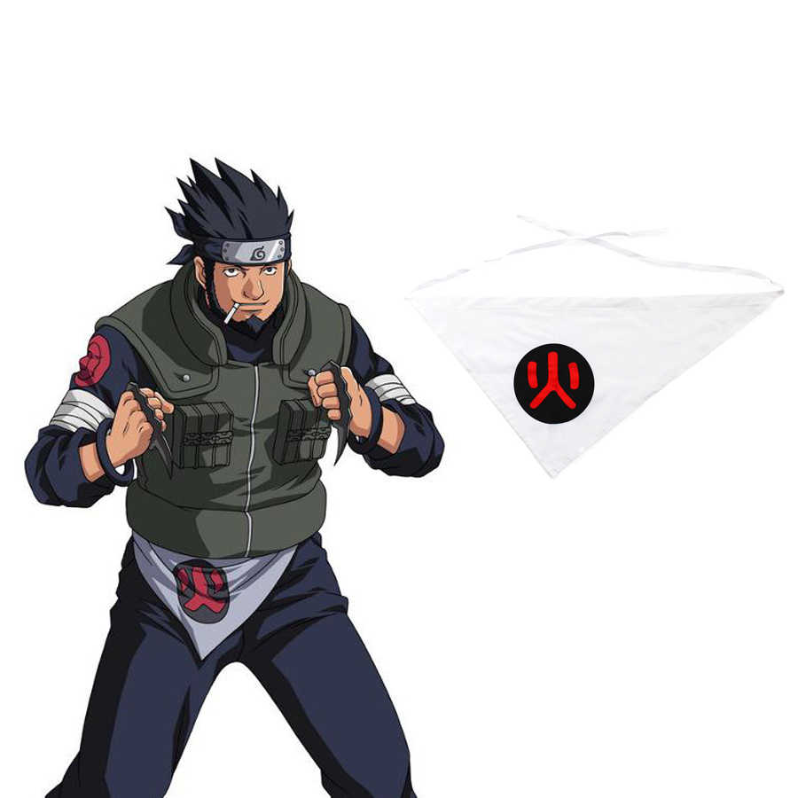 火影忍者猿飞阿斯玛守护忍十二士火之国腰巾动漫cosplay配件现货