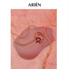 香薰托盘 arién瓦尔登湖 专利设计可爱曲线湖泊镜面玻璃托盘杯垫 构图利器