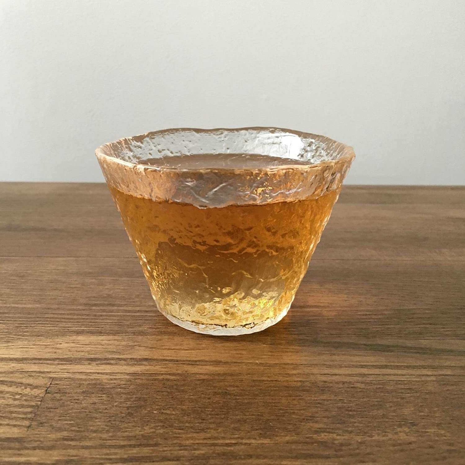 ADERIA Flat Glass 180 ml Tsugaru Early Snow Uniform size cup 6pcs Made in Japan