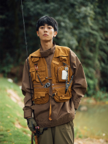 MOUNTAINFEVER AW21 Four ways to wear detachable fishing vest for mountain outdoors