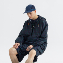 MOUNTAINFEVER SS21 (Mountain Heat) N-1 Navy Deck Outdoor Sunscreen Storage Change-Pack Windbreaker