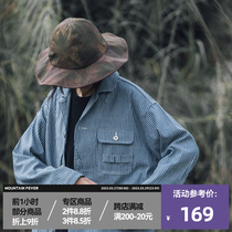 Mountain Fever20AW Outdoor Waterproof Wide Hat Volcanic Cap Fisher Hat