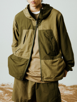 MOUNTAINFEVER SS22 Mountain system asymmetrical color matching storage bag sunscreen windbreaker