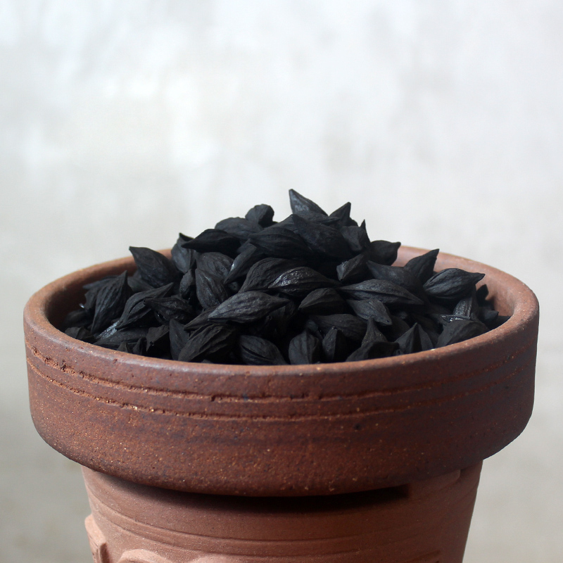 Olive charcoal'm burning charcoal stove to boil tea ware boiled tea chaoshan red mud coarse pottery furnace carbon carbon bowl tea stove 500 g a kilo