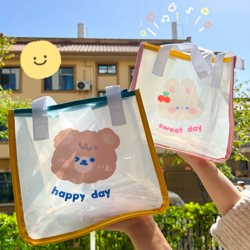 Swimming Bag Dry Wet Separation Jelly Adults Large Capacity Small Number Cashier Bag Wash Bag Light Oversized Beach Bag
