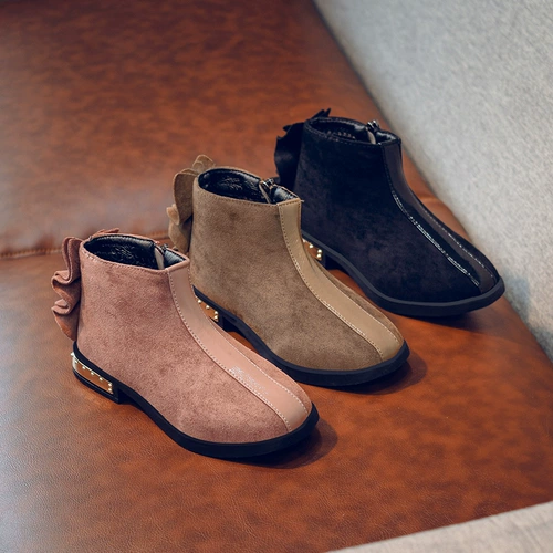 Martens, демисезонные ботинки, утепленные детские сапоги для принцессы, 2020