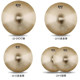 Asanasi Drum Set Alloy Cymbals Hi-Hat Cymbal Overhead Cymbal Slanted Cymbal Straight Cymbal Jingle Cymbal 14/16/18/ 20inch Set