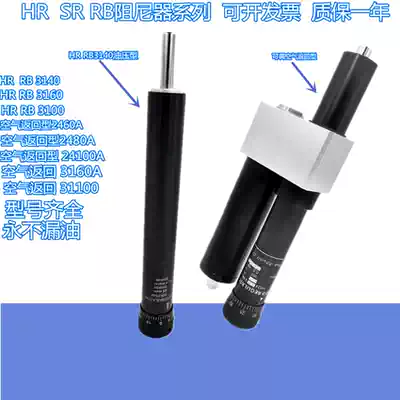 Fine oil pressure buffer adjustable damper hydraulic speed regulator HR SR RB 3140 3160 3100