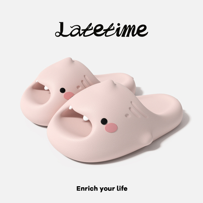 Latetime Little Cute Shark Kidsren's Slippers for Boys Summer Indoor Non-Slip Cute Cartoon Baby Slippers for Girls — 2