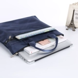 杰利 Бизнес-ноутбук для папок, барсетка для документов, вместительная и большая сумка подходит для мужчин и женщин, бизнес-версия