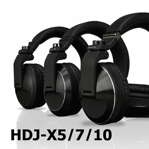 Pioneer DJ/Pioneer HDJ-X5 x7 X10 DJ Профессиональный мониторинг наушников спортивной музыки