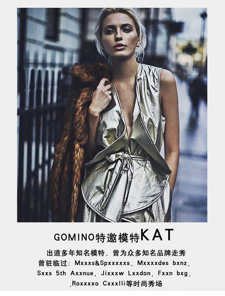 Manteau de fourrure femme GOMINO - Ref 3174792 Image 16