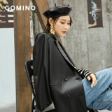 GOMINO Демисезонный импортный плащ, 2019, из натуральной кожи