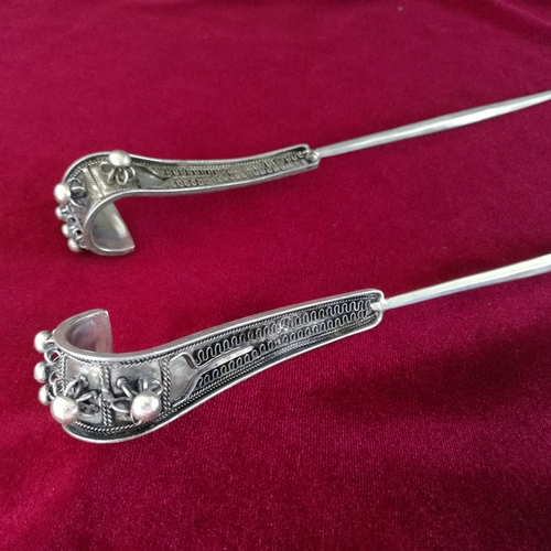 Классическая китайская шпилька, этническая заколка для волос с кисточками ручной работы, аксессуар для волос, этнический стиль