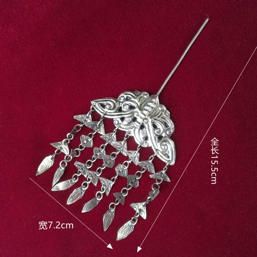 Ханьфу ручной работы, классический аксессуар для волос, китайская шпилька с кисточками