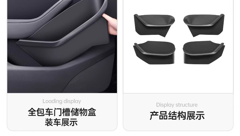 Suitable for the New Version of Tesla Modely/Yl Interior Tpe Floor Mats, a Full Set of Protective Accessories, New Car Floor Mat Modifications