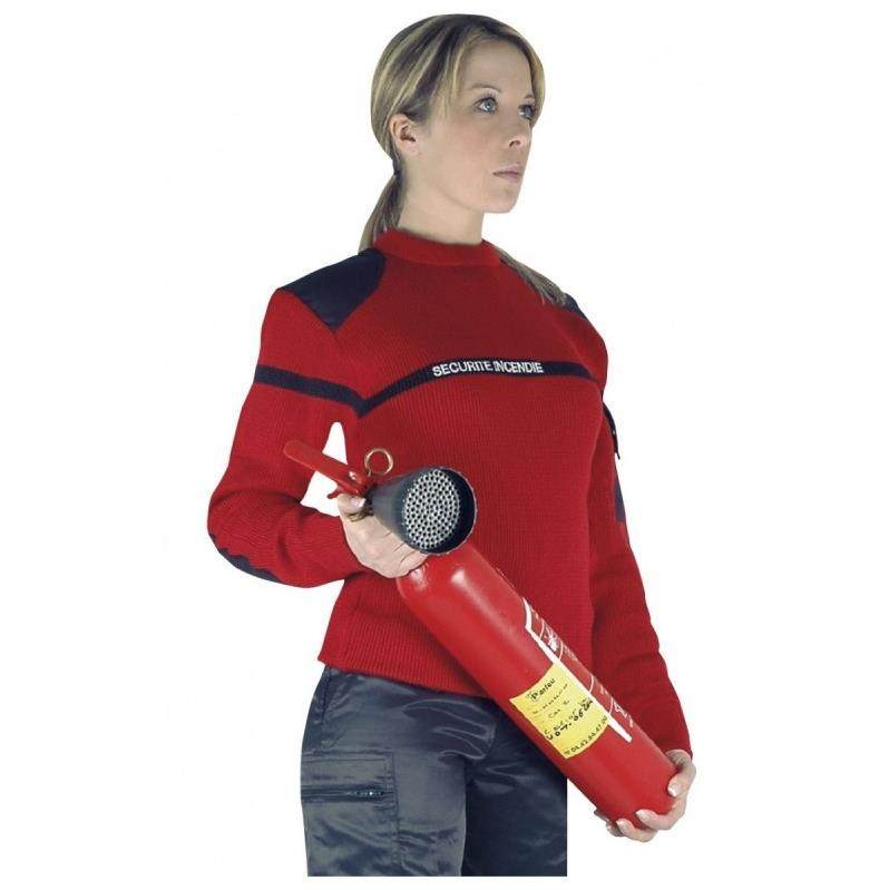 Army Brigade Wind France Government Departments Security Rescue Round Collar Patch Cloth 30% Wool Sweater Fans Fashion Casual-Taobao