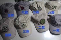 Military style exported to the United States customized cotton plaid embroidered dome short brim tactical baseball cap many unique products