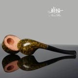 Newbee Fresh Bee, деревянная труба ручной работы с твердым деревом сплошной деревянной слийки с двойным дымом сражается старая традиционная мужская фильтрация Fume