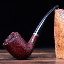 Heather Cumberland cigarette holder handmade with tumor skin pipe mens cigarette bag pot solid wood pipe old-fashioned cigarette pot