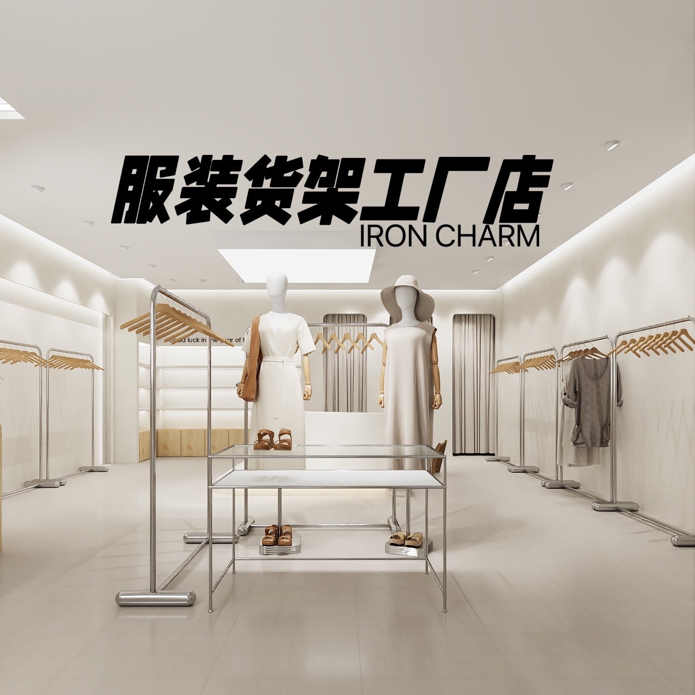 易航服装货架工厂店